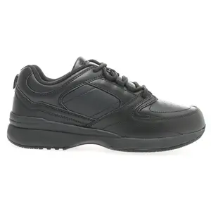 Propet Womens Lifewalker Sport Lace Up Sneakers Shoes Casual - Black