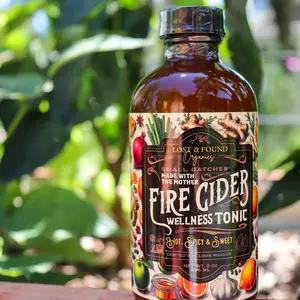 Organic Fire Cider-Spicy,tangy,Herbal Tonic Supplement