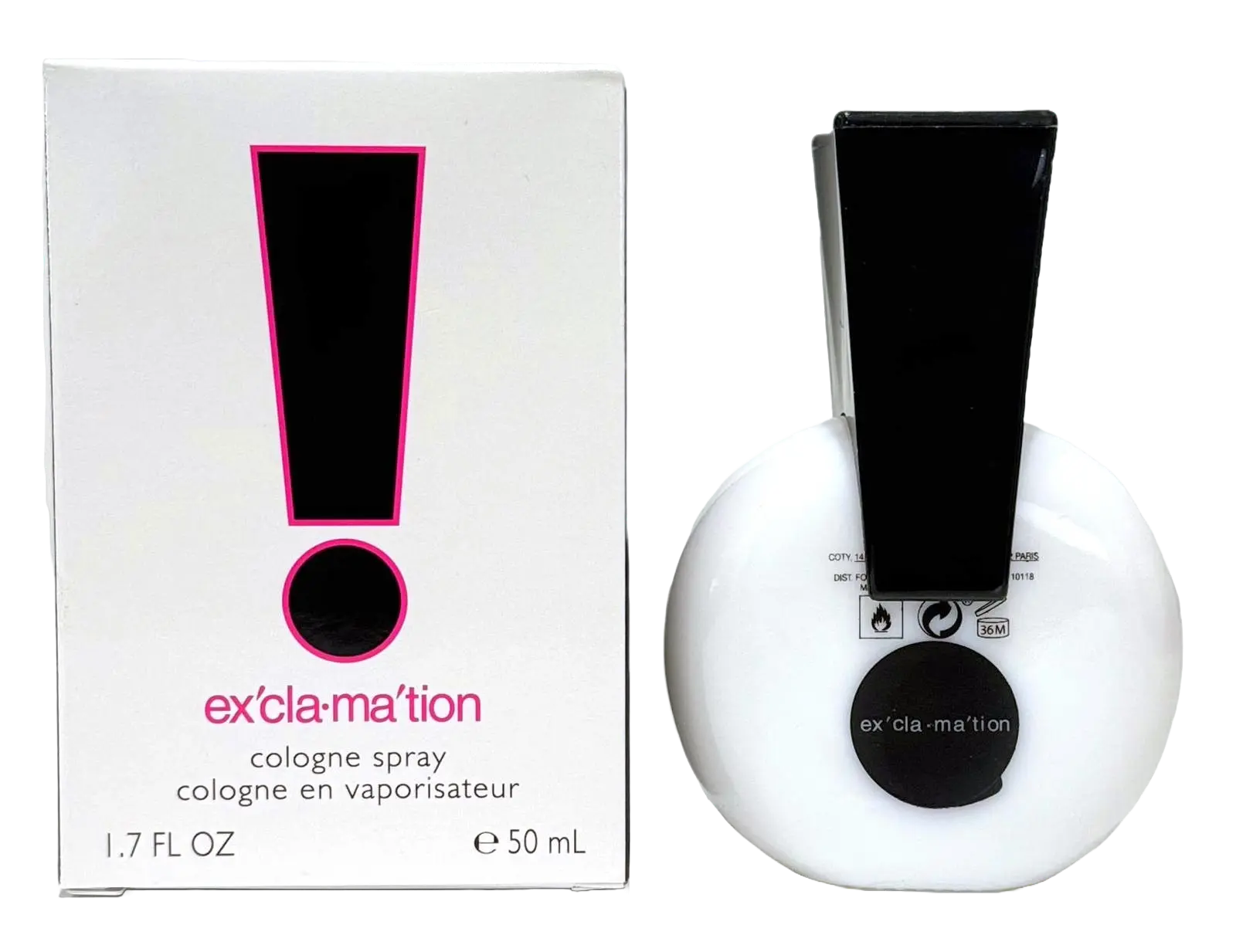 Exclamation by Coty for Women 1.7 oz Cologne Spray
