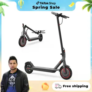SummerVibes AOPO Electric Scooter with 350W Motor | 19 mph Top Speed, 16 Miles Range, 36V Battery | Foldable Design with App Control & Dual Braking System | Perfect Gift for Family and Friends
