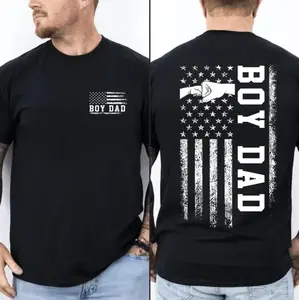 Boy Dad T-Shirt, Proud Dad Of Boy Shirt, Father's Day Gift From Son, Gift For Dad, New Dad Tee, Trending Graphic Shirt For Dad For Husband, Full Colors, Full Sizes