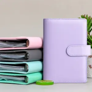 A6(5.3in×7.4in) binder, fun budget savings book, cash budget storage, Monthly Budget Planner, help financial management, can be used to save money to challenge the cash envelope system and financial management organization.