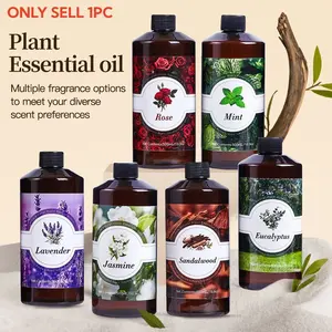 500ML/16.9OZ large capacity fragrant essential oil, Scented oils, Selected ingredients provide rich, fresh, and long-lasting fragrance, Suitable for aromatherapy machines/humidifiers/car fragrances, Ideal choice for living rooms, bedrooms, study rooms