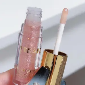 Long-lasting Lip Gloss, Glitter Lip Stain, Lip Glaze, Moisturizing Hydrating Plumping Liquid Lipstick for Girls and Women, Glossy Cosmetic Makeup