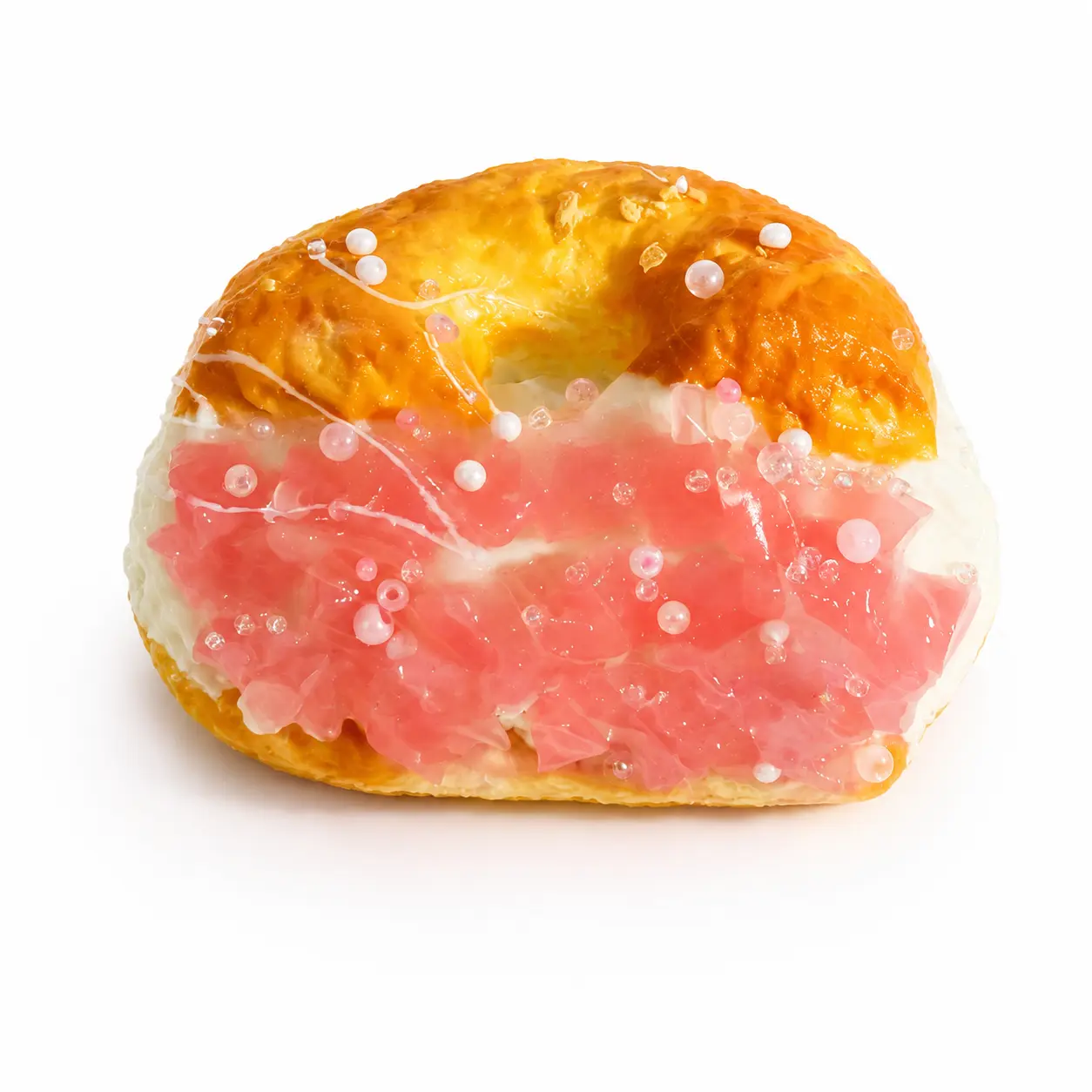 7.Grapefruit Cream Donut Squishy