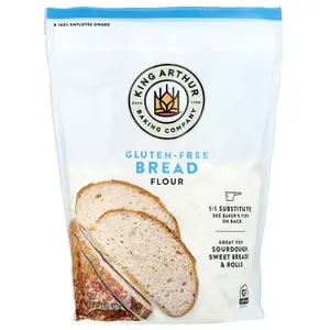 King Arthur Baking Company Gluten Free Bread Flour, 2 lbs (907 g)