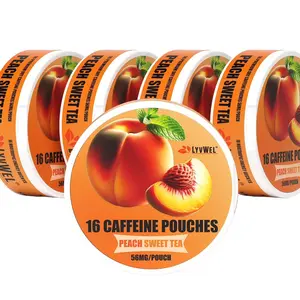 Lyv Wel Energy Pouches (5 Pack) (56mg & 72mg fuel/pouch) energy Decky + lip pillow+ pre-workout+caffeine pouches +nootropics+coffee+energy pouches+upper Deckys
