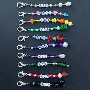Angel Number 444 Keychain SMALL