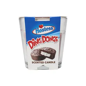 Single Wick Scented Candle 3oz- hostess Ding Dongs - US