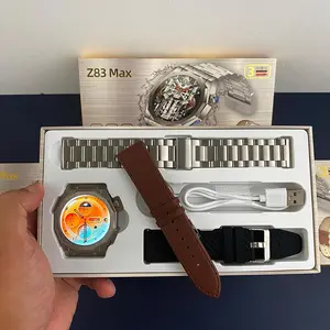 New Smart Watch Wireless Charger NFC Bluetooth Call Compass Sport Tracker Smartwatch waterproof