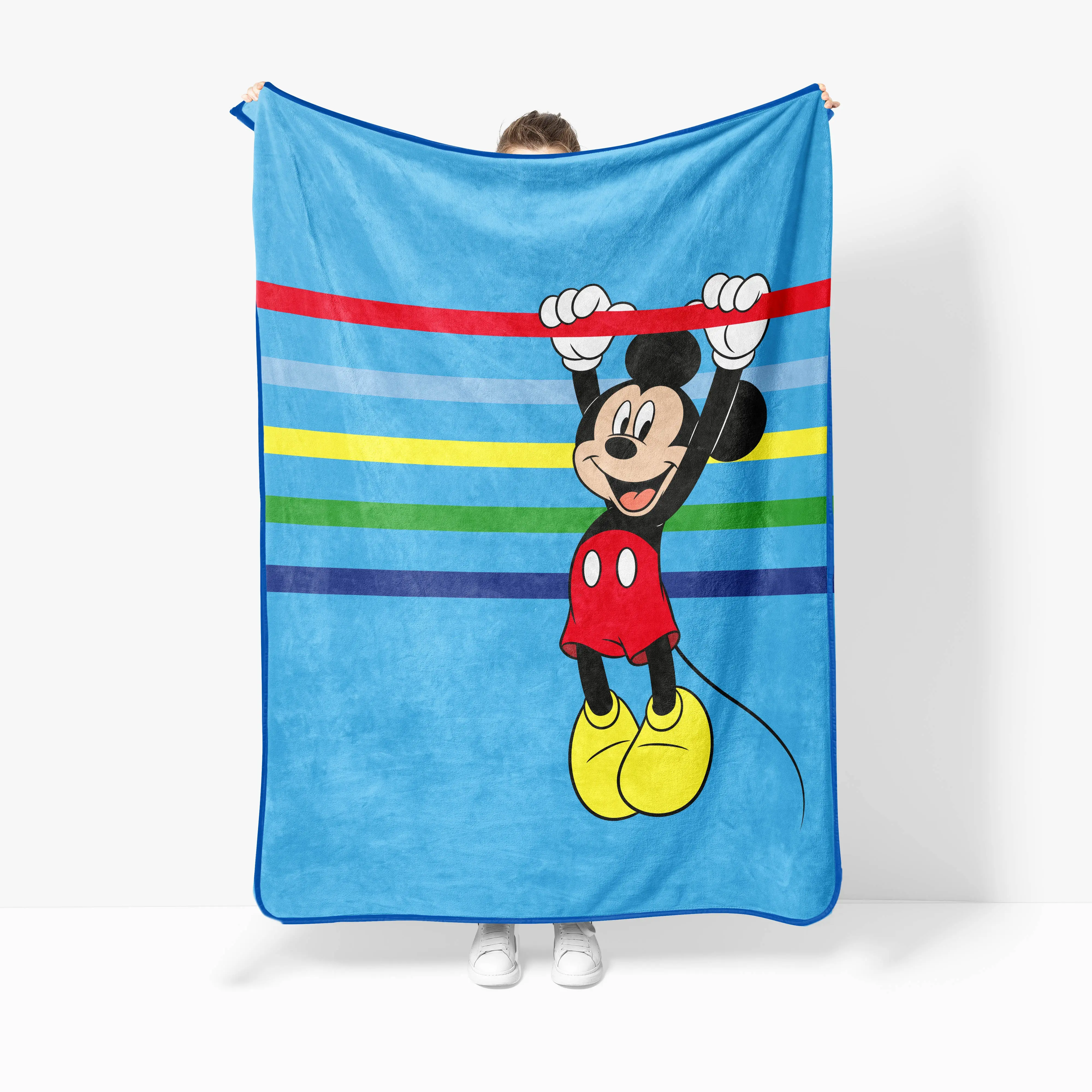 Sunny Side Up Disney Mickey Mouse Throw Blanket