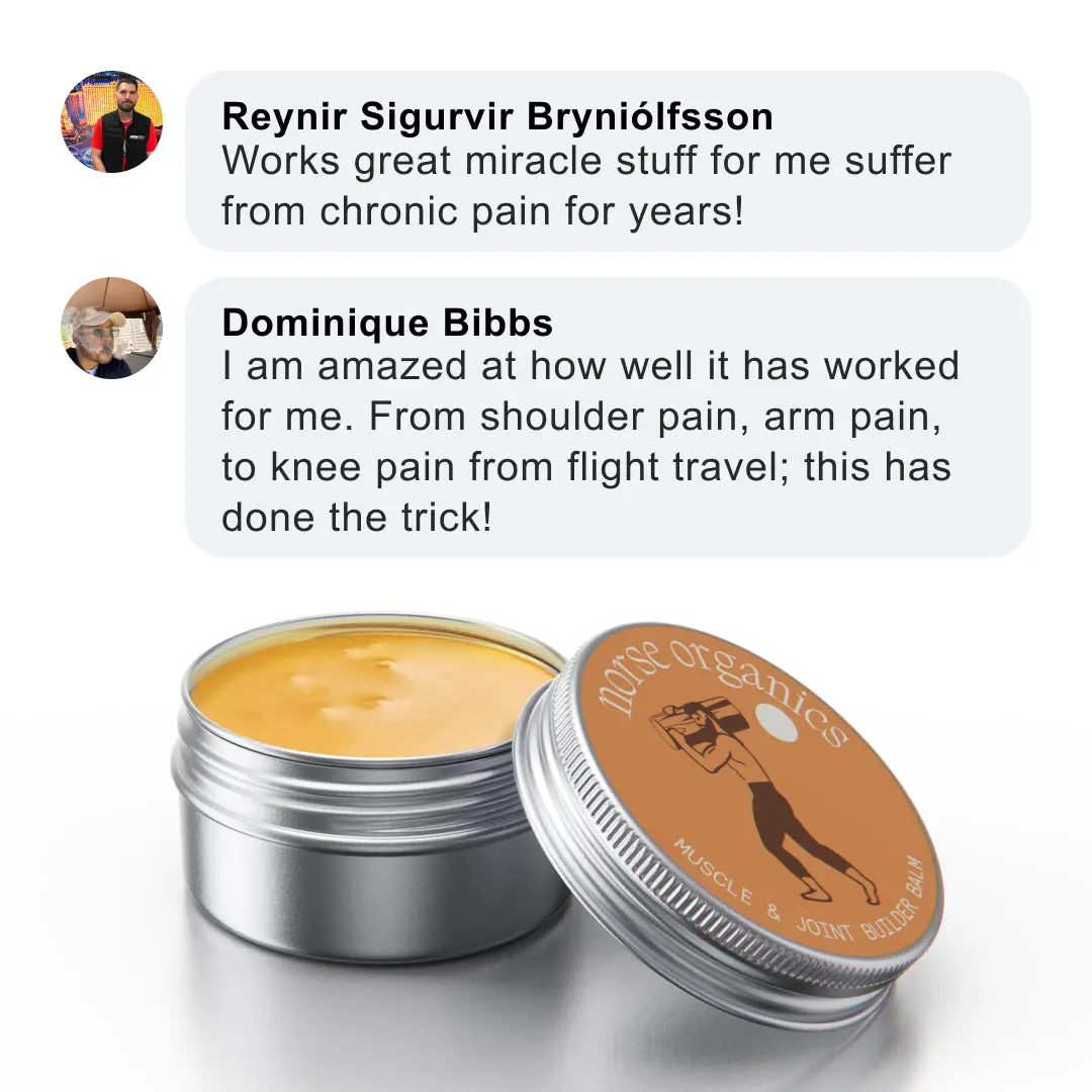 Norse Muscle & Joint Builder Balm – Pain Relief, Faster Recovery & Stronger Performance