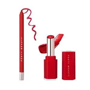 Fenty Beauty Lip Lock’r Duo: Trace’d Out Longwear Waterproof Pencil Lip Liner + Gloss Bomb Stix High-Shine Gloss Stick