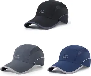 Running Hat Mesh  Cap Lightweight Quick Drying Runner Cap for Men Women