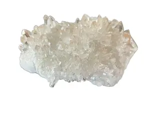 Tangerine Quartz Cluster 1.1 lbs – Grade Natural Crystal Specimen Collector