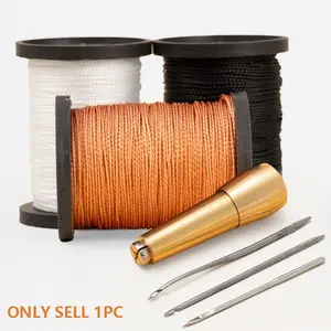 Leather Repair Cone Tool, Shoe Repair Needle Punch, Hole Puncher, Strengthen Nylon Thread, Durable Leather Patching Kit, Sewing Supplies Crafts