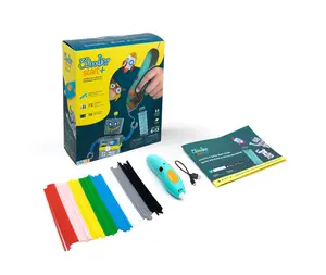 3Doodler Start+ Essentials 3D Printing Pen Set for Kids 6-13 with Safe Filament & Activity Guide for Creative STEM Skills & 10 Hands-On Projects