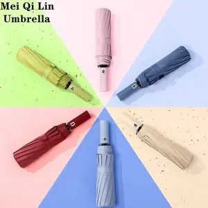 High-Quality Windproof Reinforced Folding Umbrella, Double-Layer Automatic Strong Windproof Design, Durable & Portable Rain Gear, Lightweight Waterproof Umbrella, Wind Resistant Umbrella