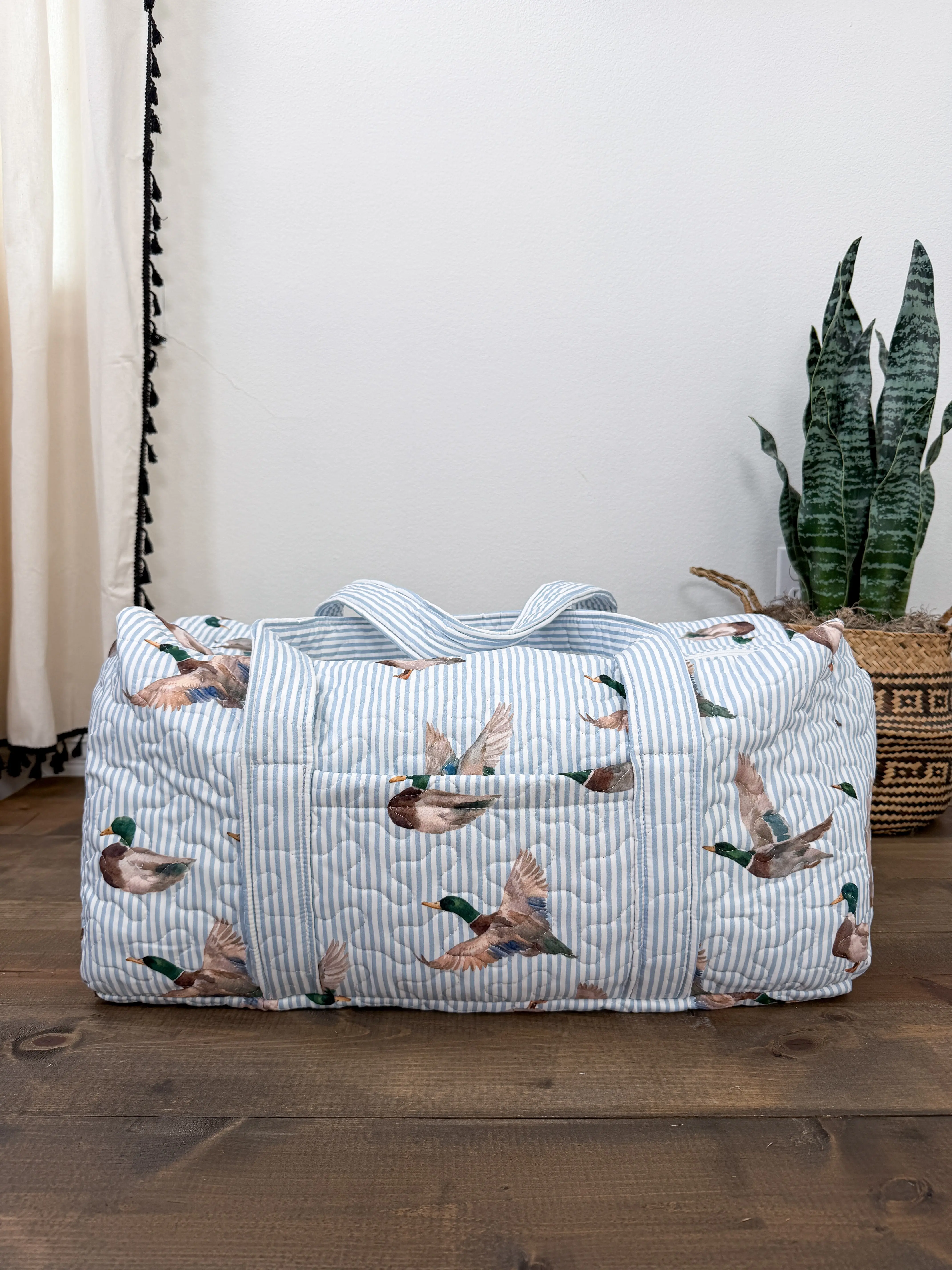 Mallard Quilted Duffle Bag