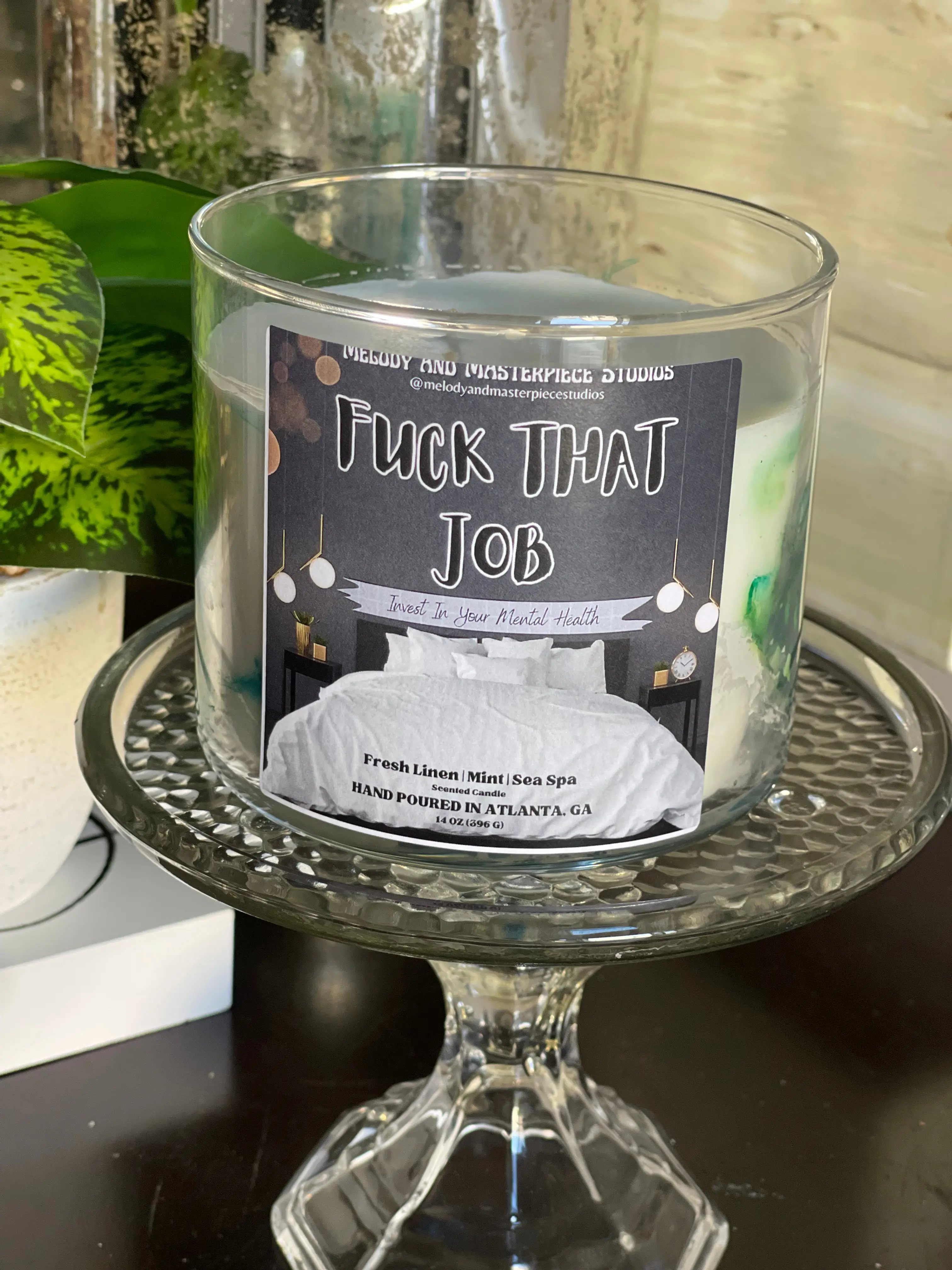 MMS F*ck That Job - 14 Oz Candle