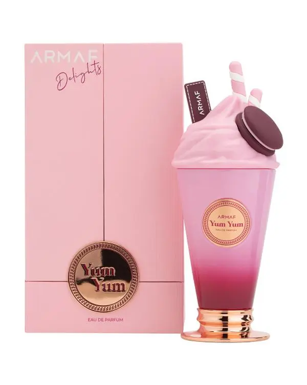 Armaf Delights Yum Yum Women's Eau de Parfum Spray (3.4 oz/3 to 3.9 fl oz), Floral Fruity Perfume for Sale with Wild Berries & Cherry Notes, Ideal for Everyday Wear