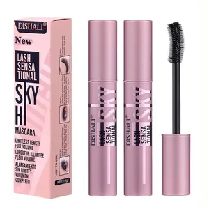 2-Pack Volumizing, Essential No-Makeup Look, Waterproof Formula, Smudge-Proof, Long-Lasting Curl & Length, Ideal for Students/office, Enhancing, Voluminous Lengthening Mascara