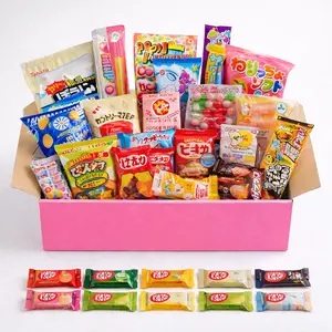 50 Asian mini snacks & sweet box -assortment