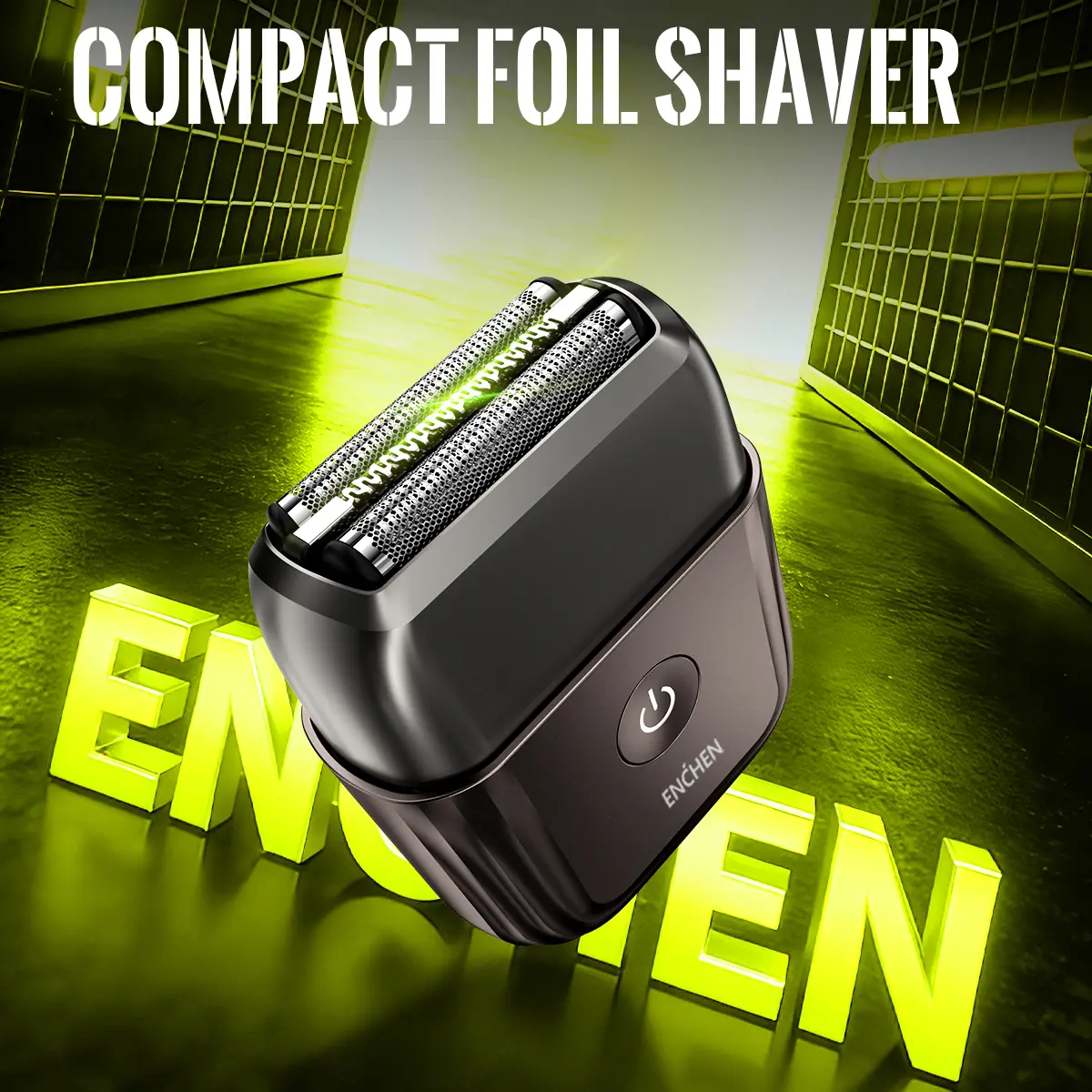 ENCHEN Electric Foil Shavers for Men: Upgraded Mini Electric Razor with 2 Floating Blades & Gears Adjustable - Face Shaver with IPX7 Waterproof Wet/Dry,USB Type CConvenient to carry on trips and give gifts to boyfriends, preferred for dads