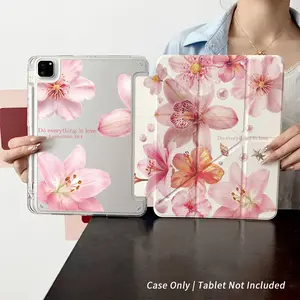 A Protective Folio table case with Pen Holder compatible with iPad Pro11/9.7/Air 2/iPad 7/8th Gen)/iPad Air 4/5/iPad 10th/iPad Air 13(M3 2025)/iPad Air 11(M3 2025)/iPad Air 11(M3 2025)/iPad 11(A16 2025)/Samsung Galaxy Tab S10+/A9/S9/S6LITE, Tablet Cover