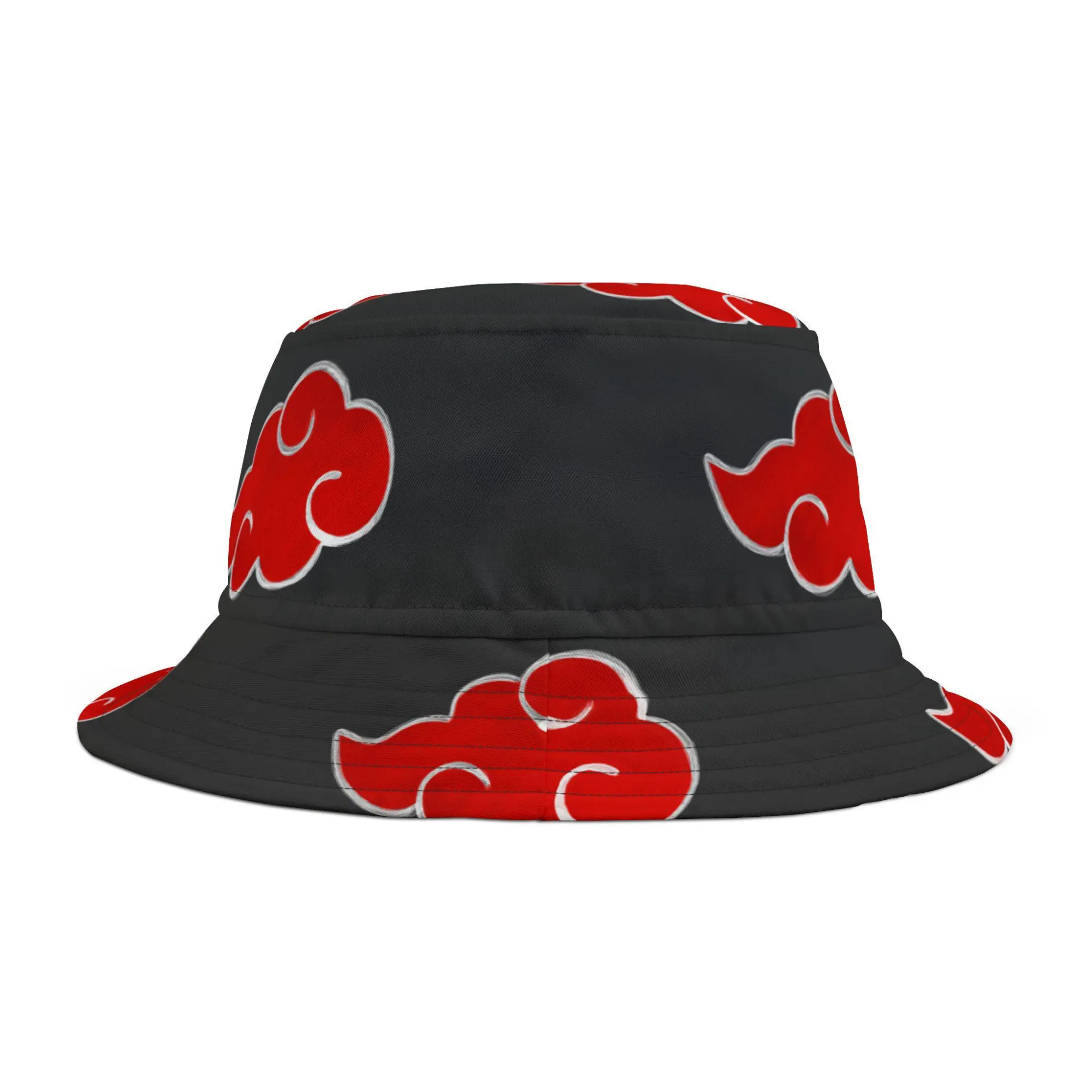 Akatsuki Bucket Hat | Red Cloud Anime Streetwear