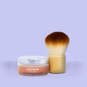 Nourishing Powder with kabuki brush Skin Repair