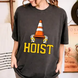 HOIST The Traffic Cone T-shirt/ sweatshirt, Funny Baseball Tee, Pirates Base ball Meme Shirt, HOIST Meme Traffic Cone Shirt