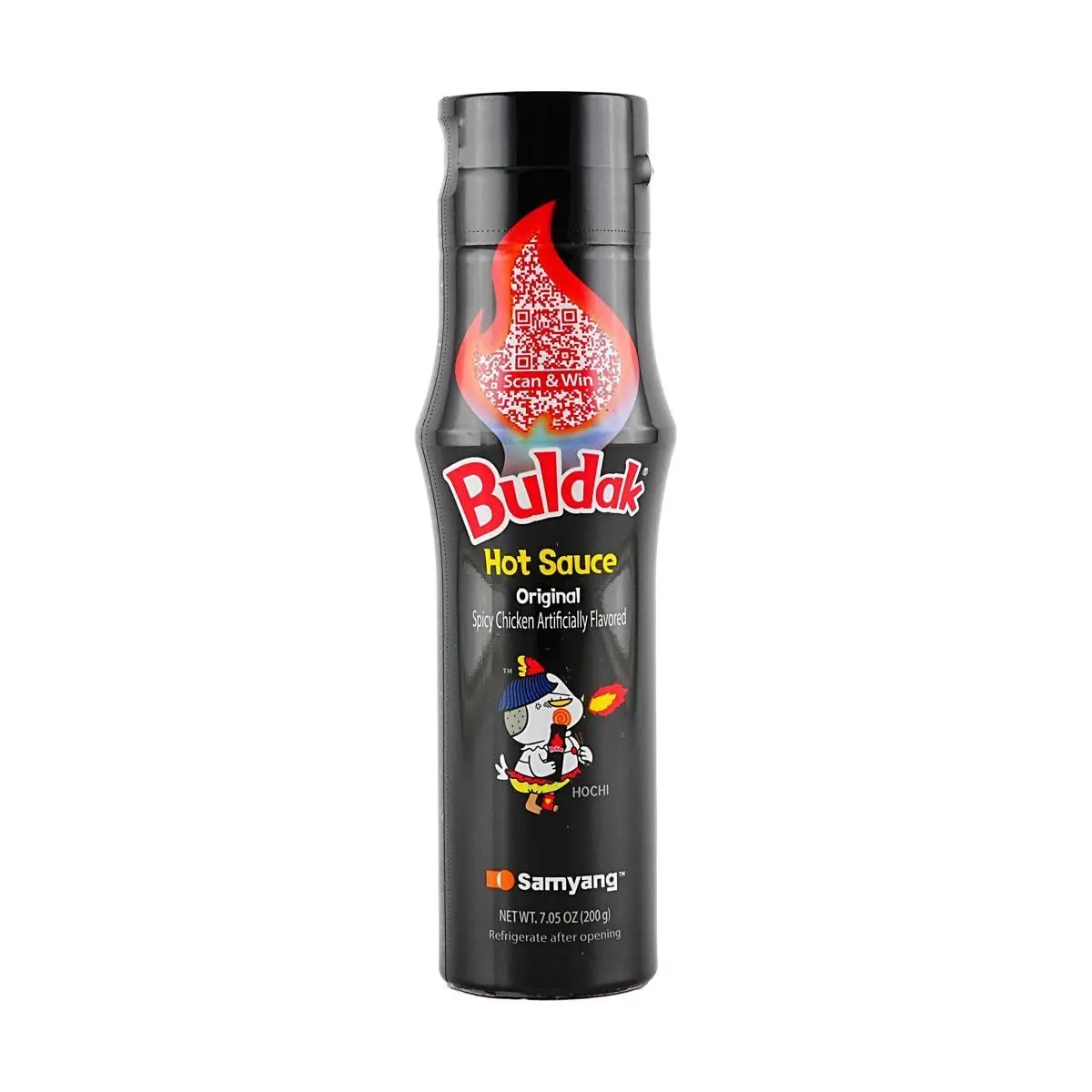Samyang Buldak Original Hot Chicken Flavor Sauce - Authentic Korean Spicy Gochujang Style Condiment, 200g New Packaging