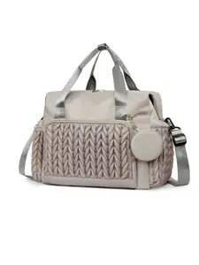 Baby Diaper Bag Handbag, Large Capacity Travel Diaper Tote Bag, Multi-Layer Maternity Bag, Coin Purse Commuter Sports Bag