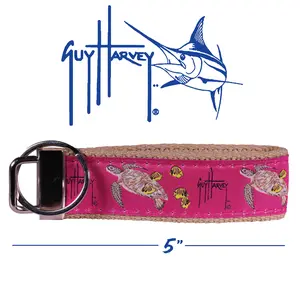 Guy Harvey Pink Sea Turtle Key Ring