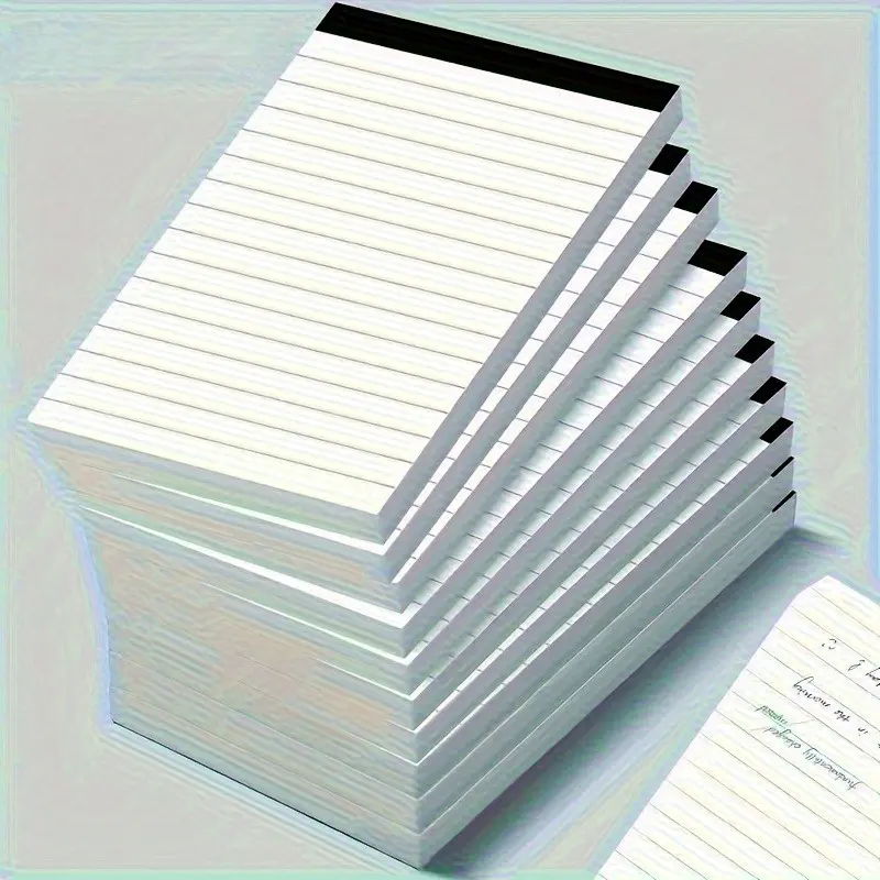 6pcs, 3 x 5 Inch Lined Writing Notepad, 30 Sheets Each, Lined Pages, Suitable for School, Office, School Supplies, Back to School, School Notebooks, Notebooks, Stationery