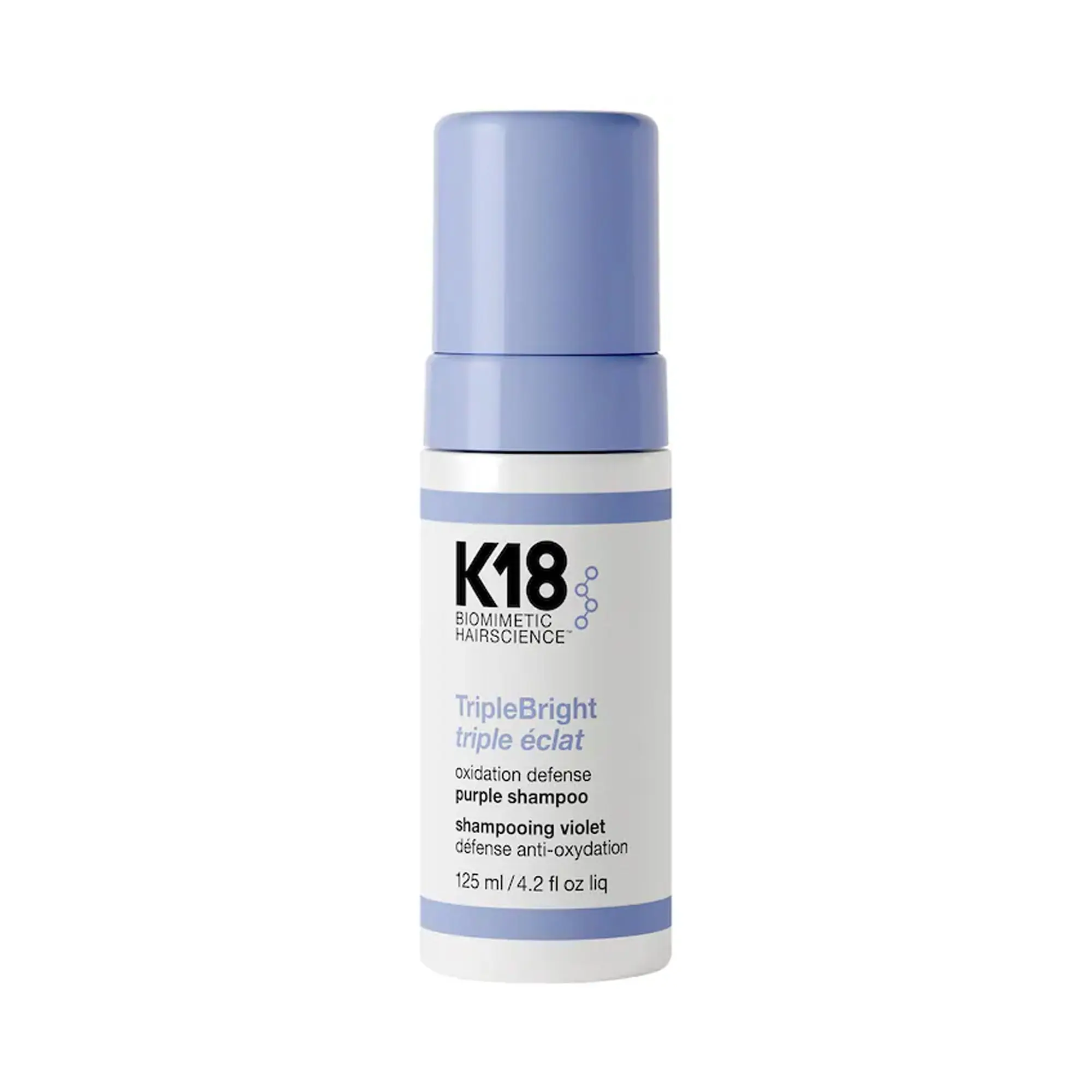 K18 Biomimetic TripleBright Oxidation Defense Purple Shampoo Foam K18 Biomimetic TripleBright Oxidation Defense Purple Shampoo Foam