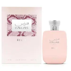 Rasasi Hawas Eclat for Women Eau de Parfum Spray 3.4 Ounce Fragrance Perfume