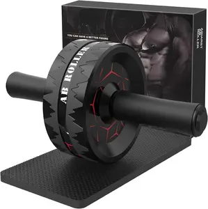 Ab Roller Wheel, Abs Workout Equipment for  & Core Strength ,  Gym Exercise Wheels for Men Women, with  Pad Accessories