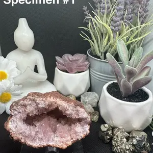 Hematite Included Quartz Crystal