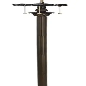Tiffany Floor Lamp Base Only, for 16-24 Inch Stained Glass Lampshade Height 71 Inch Bronze Finished Resin Base Antique Standing Lighting Base Replacement Only Wide 11 Inch(C (W11H71 Inch))