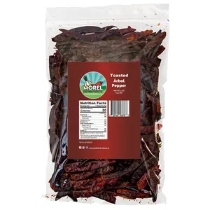 Toasted Chile de Arbol, Chile de Arbol Tostado. 4 oz