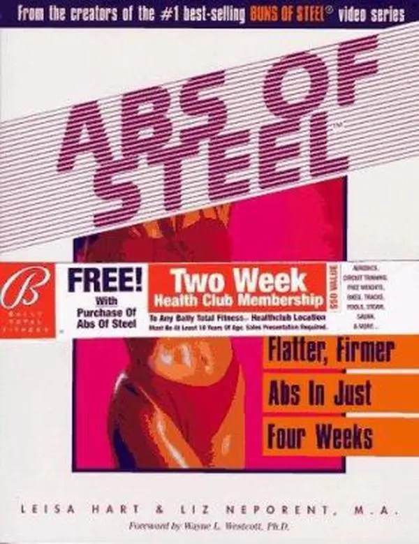 USED Book - Abs of Steel: Flatter, Firmer Abs in Just Four Weeks by Leisa Hart (Paperback) - english