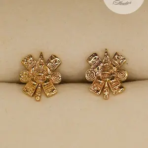 10k Gold Ollin Earrings
