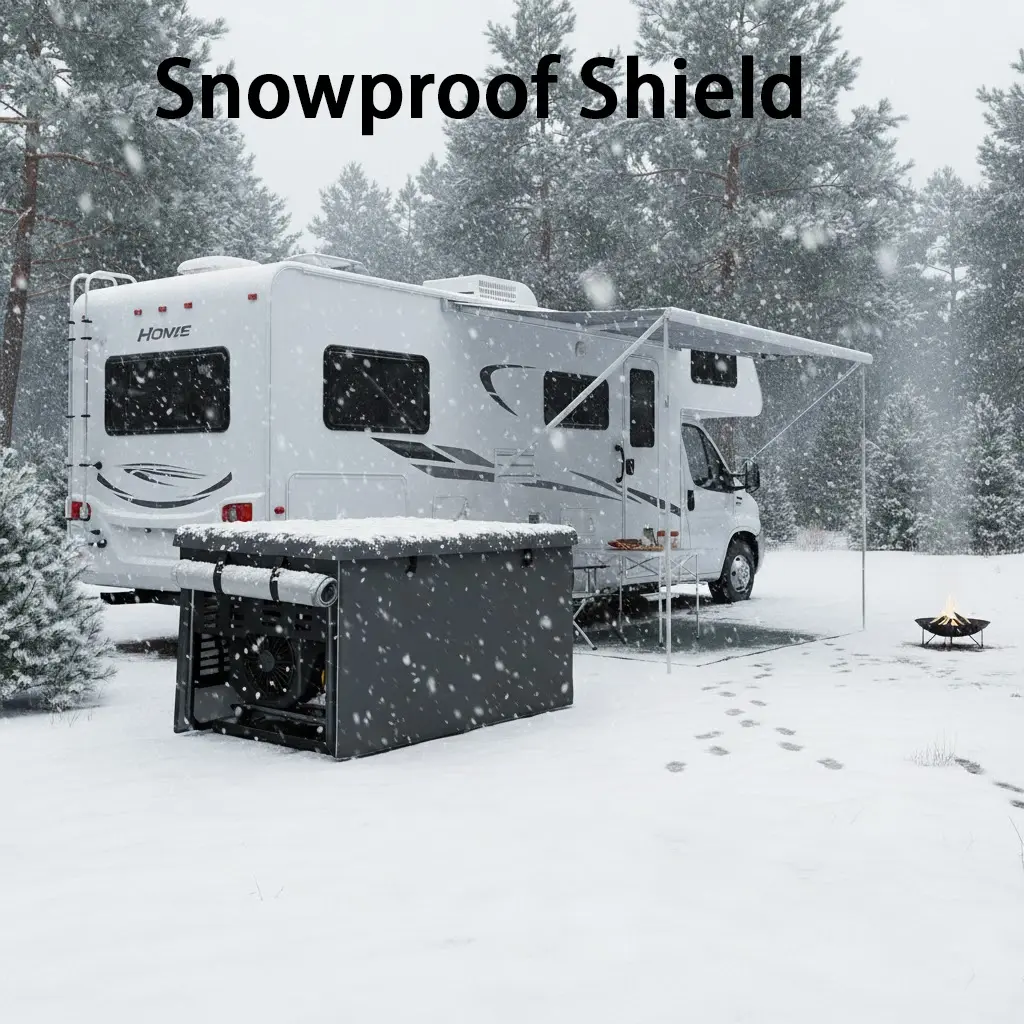 Generator Cover, 38×28×27 in, Outdoor Generator Cover, Portable Generator Cover, Rainproof Generator Cover, Heavy-Duty Generator Cover, Windproof Generator Cover, Dustproof Generator Cover, Tear-Resistant Generator Cover, Gray