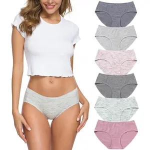 Cotton Bikini Women's Breathable Panties Seamless Comfort Underwear