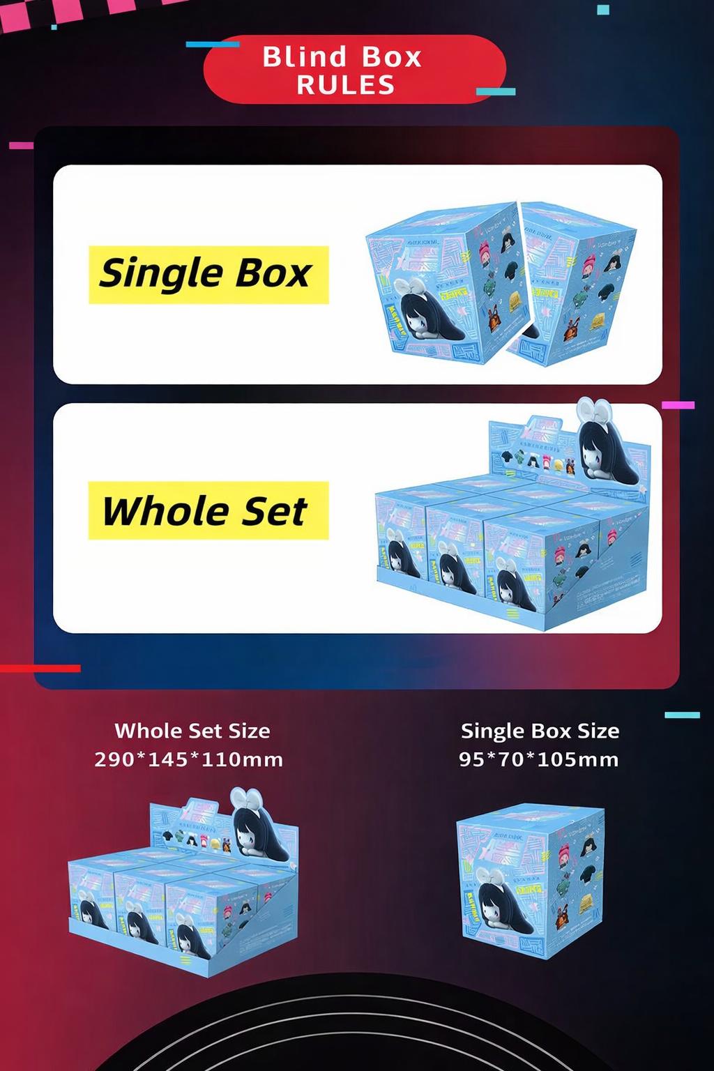 Alien Stage CP Rabbit Series Figures – IvanTill, MiziSua, Hyuluka Couple Mystery Figure Set for Fans & Collectors