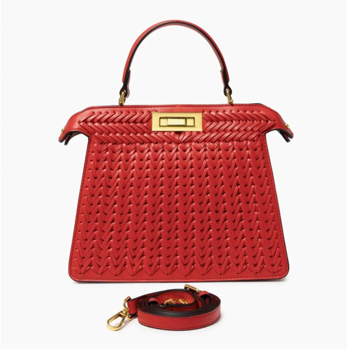 Lucciz Avani Woven Handbag