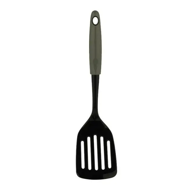 212 MAIN 12 in. Select Long Nylon Turner Cooking Utensil Set (Pack of 3) - Heatproof Nylon End, Gray Kitchen Supplies, Long Handled 450 Degree F Resistant Tools, Dishwasher Safe Utensils
