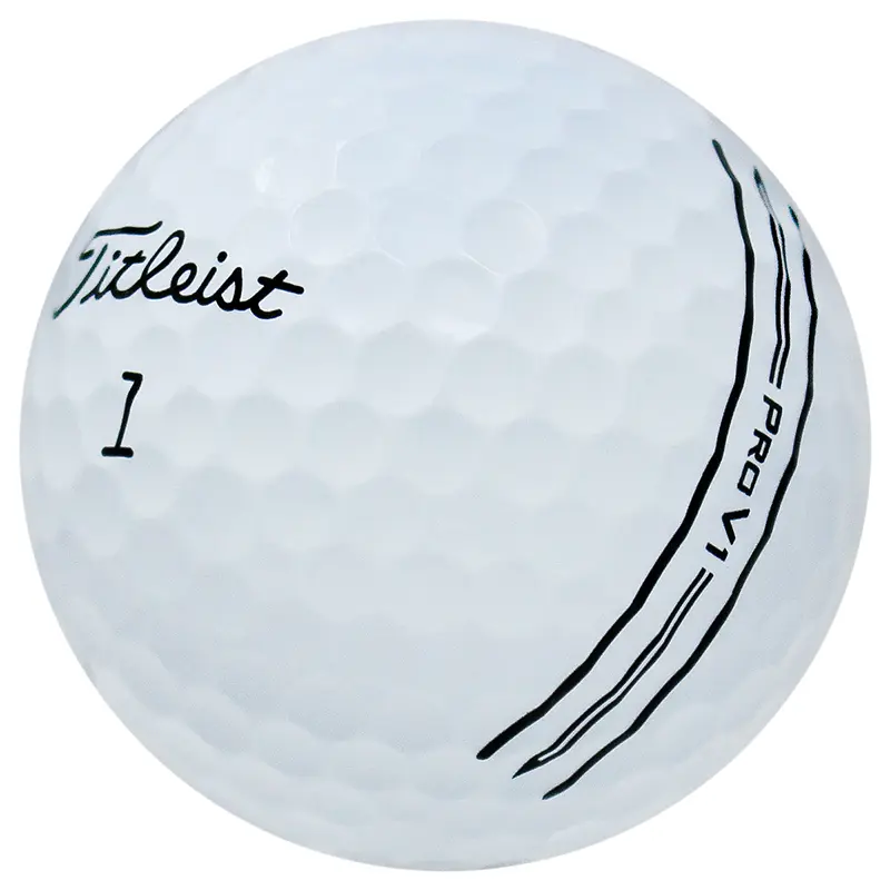 Titleist Pro V1 2023 Alignment Golf Balls - Good - 1 Dozen